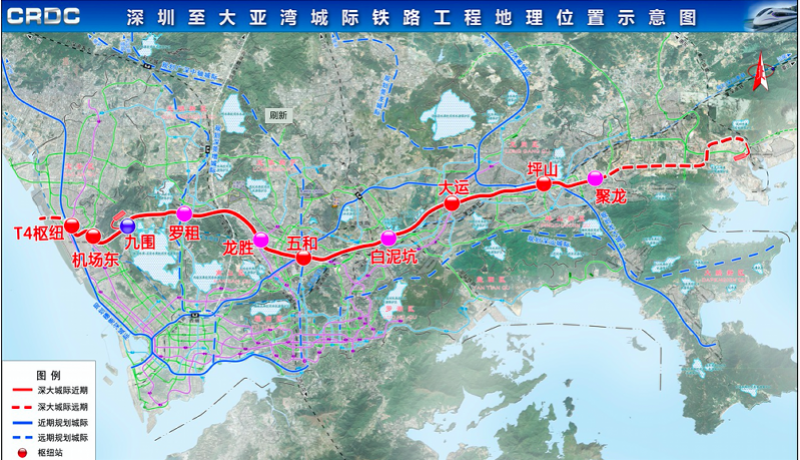 深大深汕深惠城际线路站点首次曝光