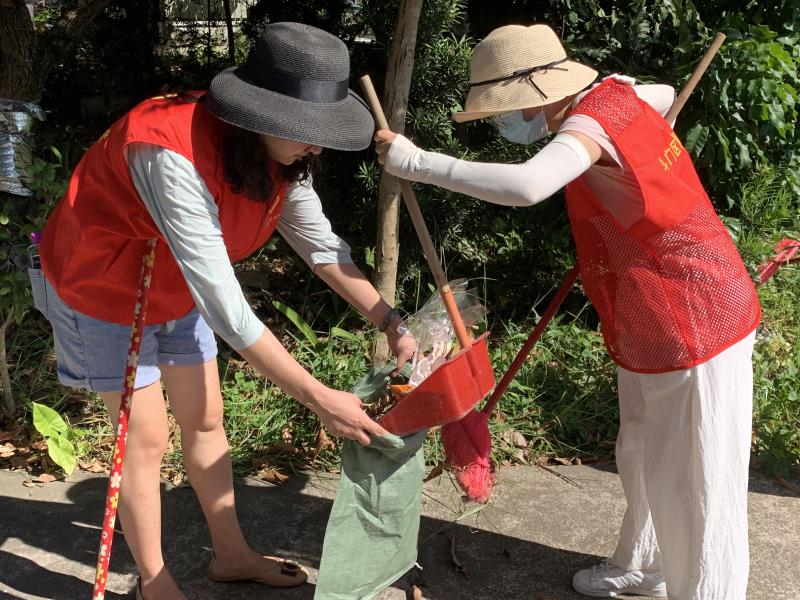 为社区提升“颜值”！珠海青年志愿者争当“美容师”