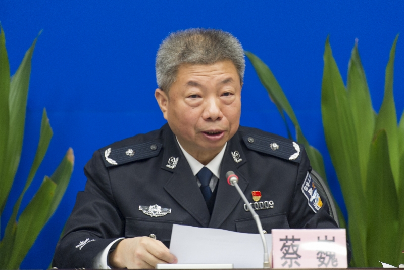 广州市公安局二级巡视员蔡巍