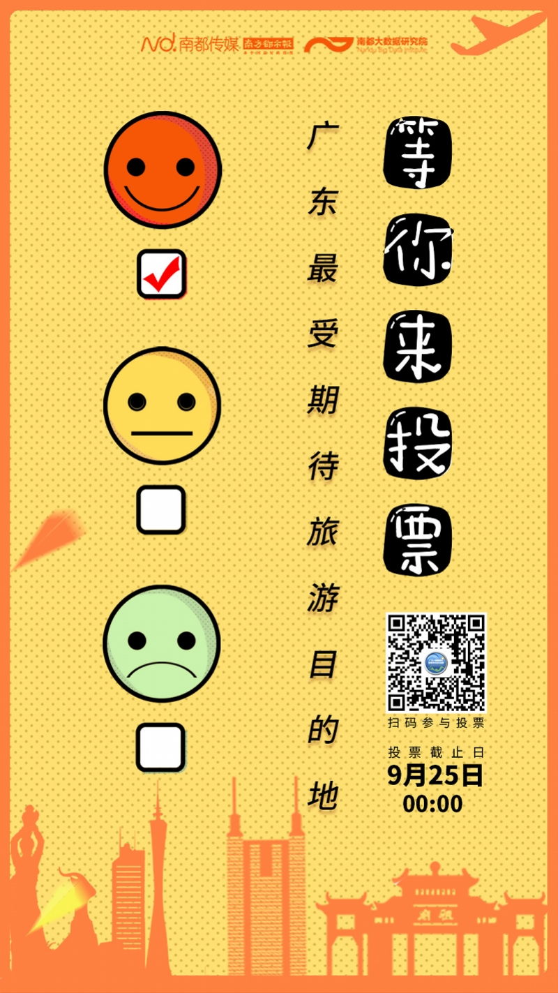 广东最受期待旅游目的地评选投票 海报jpeg