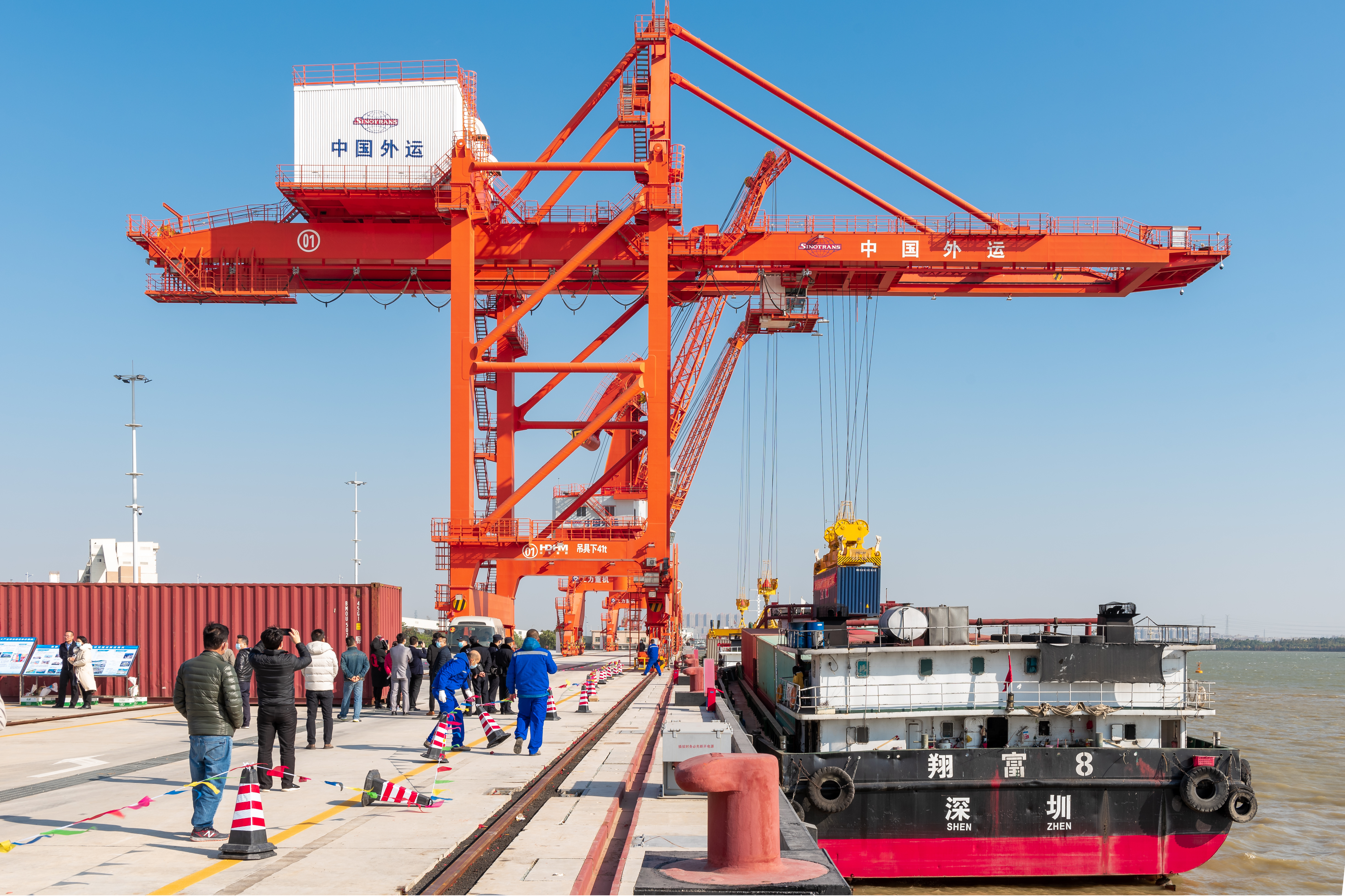 大湾区一体化交通枢纽的新基建项目,是近年来江门港口投资建设新成果