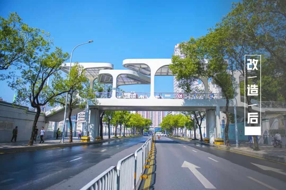 美了美了罗湖6座人行天桥改造完成在你家附近吗