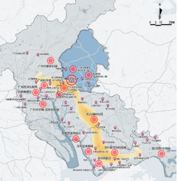 面對整個都市圈和珠三角的城市人口,廣州市國土空間規劃重點打造了一