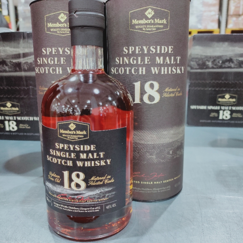 谷核心产区卢瑟福,售价198元/75ml,而另一款21年苏格兰单一麦芽威士忌