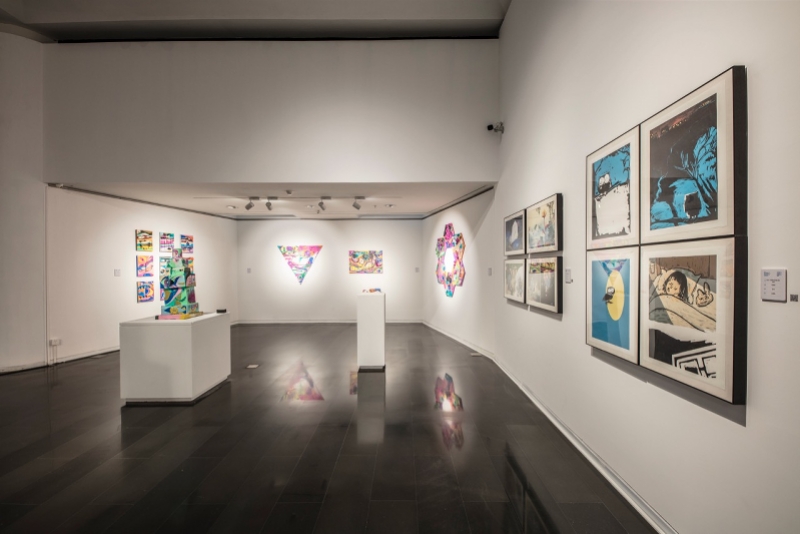 环境艺术设计系展区