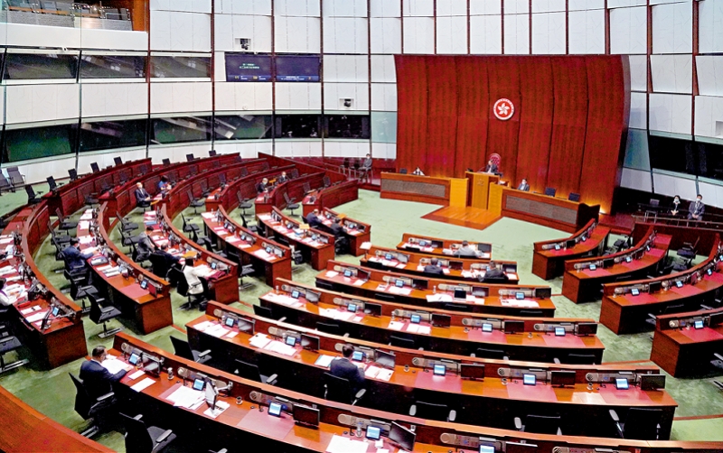 香港立法会二读通过完善选举制度条例草案将尽快三读表决